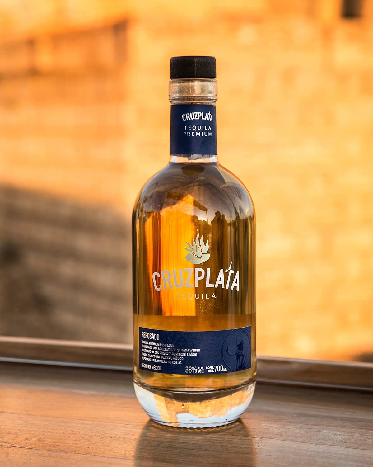 Tequila Premium Reposado CRUZPLATA Botella 700 ML - Tequila CRUZ PLATA