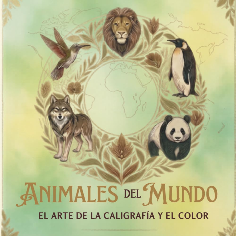 ANIMALES DEL MUNDO: EL ARTE DE LA CALIGRAFÍA Y EL COLOR
