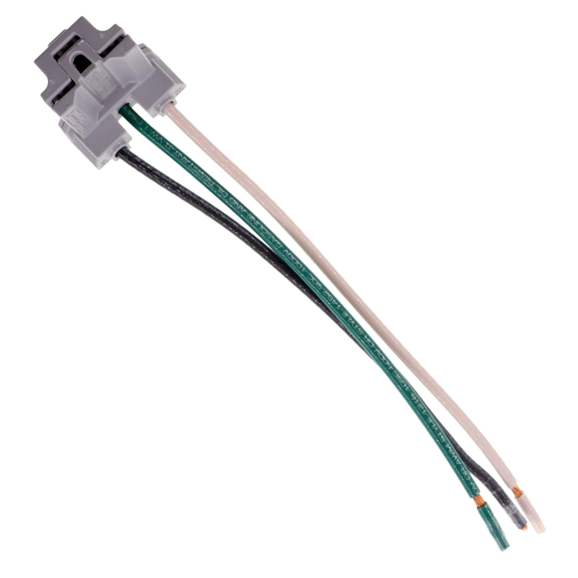 Pass & Seymour PTRA6-STR Plug-Tail Right Angle Connector, 6-Inch, Stranded Wire