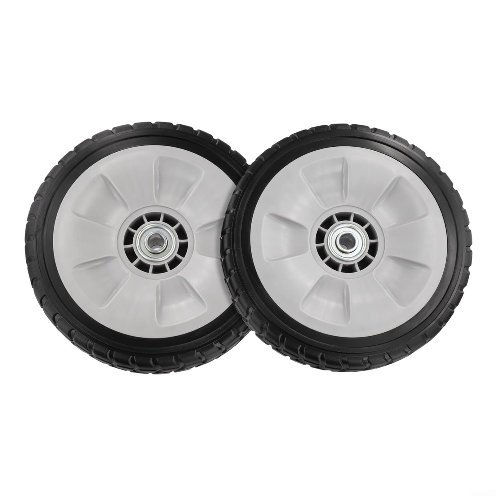 Ruote per tosaerba da 20,3 cm con kit di ingranaggi 12T per Honda HRR216 HRS216 HRT216, 2 pneumatici anteriori e 2 posteriori, parti di ricambio per 44710-VL0-L02ZB 42710-VE2-M02ZE (2 ruote posteriori