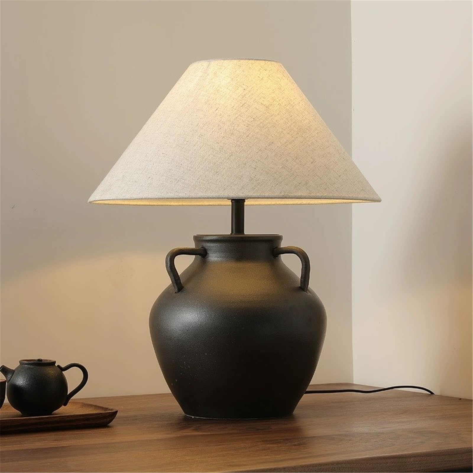 Affascinante Lampada da tavolo in ceramica for soggiorno, camera da letto, comodino Arredamento per la casa