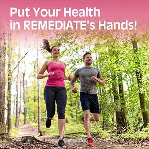 Remediate Vitamin B12, Methylcobalamin 5000 Mcg, Energy Production, Red Blood Cells Formation & Healthy Nervous System, Vegan, Natural Peach Flavor, No Sugar, Non-Gmo, 90 Fast Dissolve Tablets #TOP6