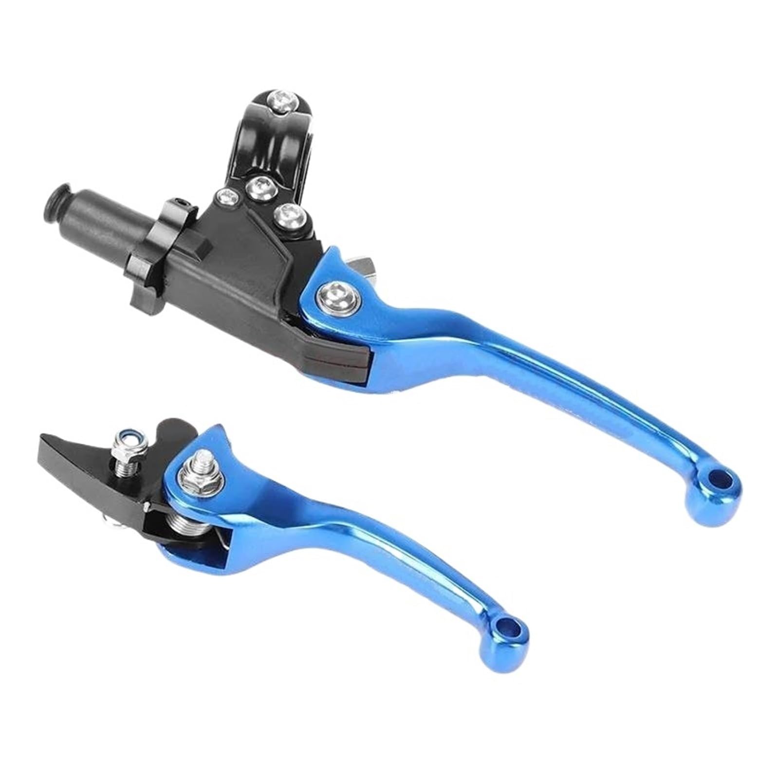 FOYMGMSPAP for ZX6R for ZX636 for ZX10R for ZX25R for ZX 6R for ZX 636 for ZX 10R for ZX 25R Handle Anti-Fall Brake Handle Clutch Brake Clutch Grips Levers(Blue)