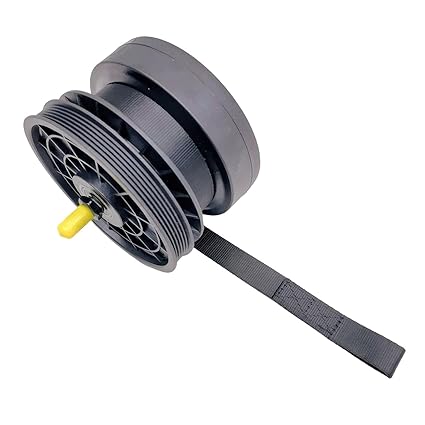 LOOM TREE Webbing Rebound Damper Belt Gravity Wheel Resistance System Accessories | Fitness Running & Yoga | Cardio Equipment | Rowing Machines