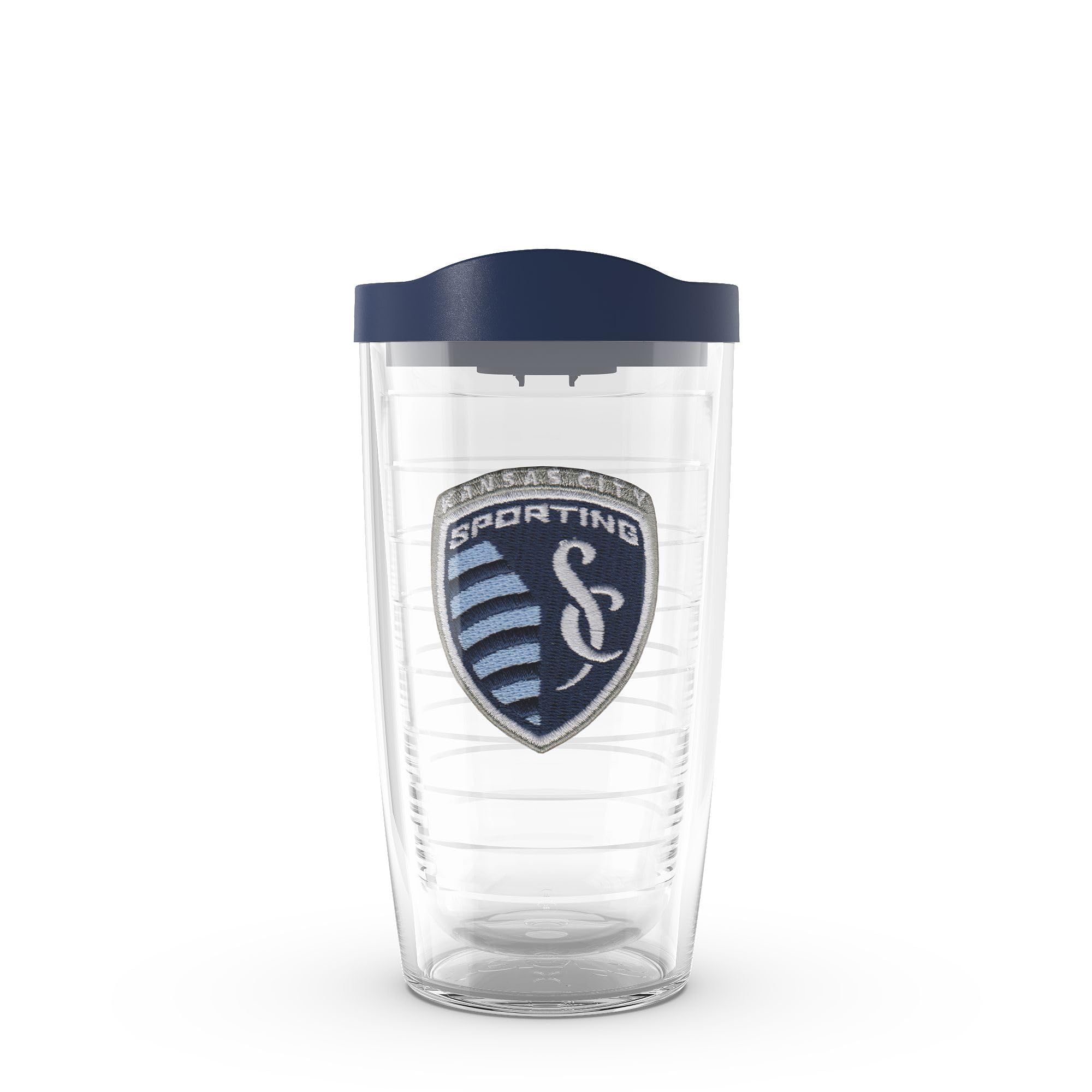Tervis MLS Sporting Kansas City – Primär-Logo, hergestellt in den USA, doppelwandig, isoliert, Reisebecher, hält Getränke kalt und heiß, 473 ml, klassisch