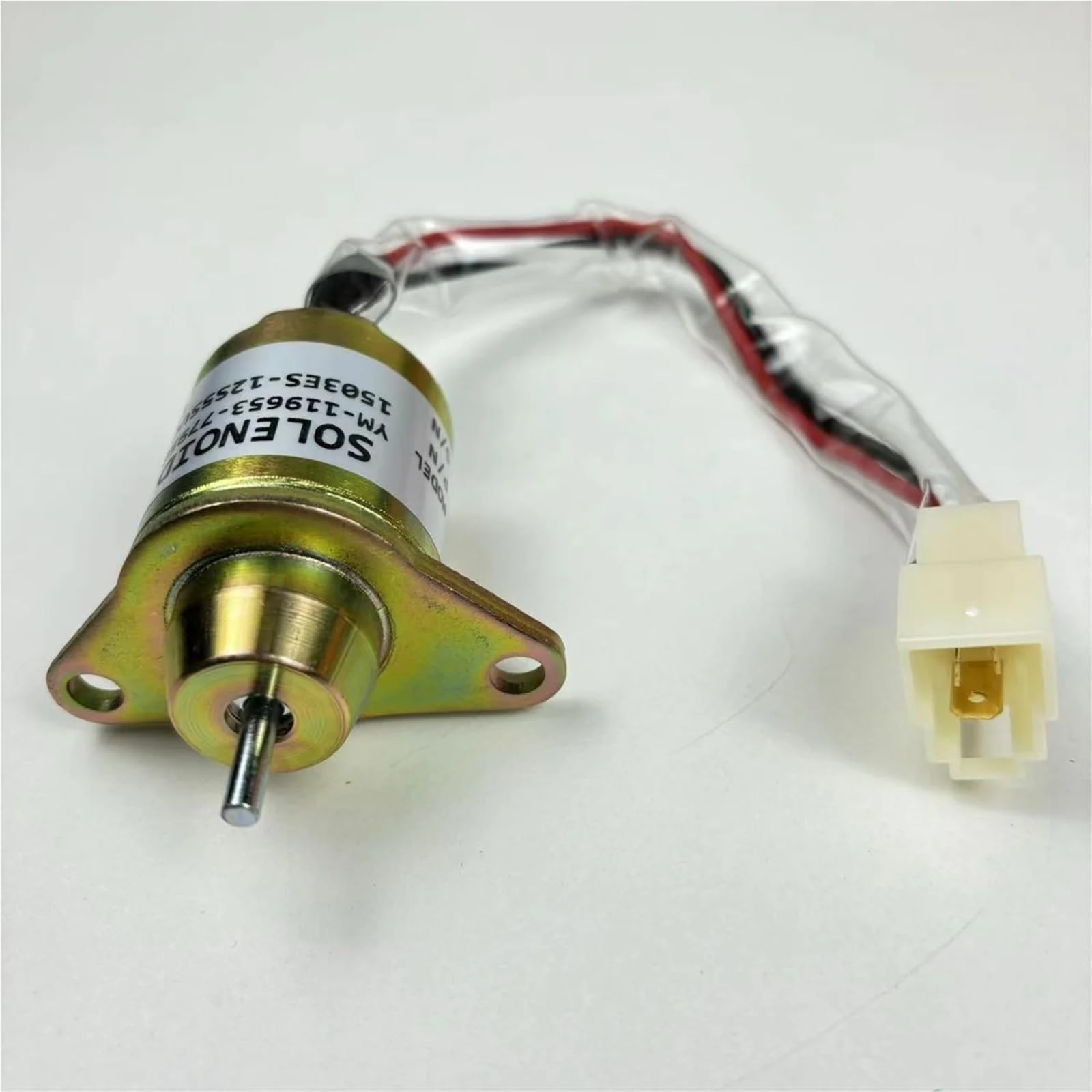 Solenoide de corte de combustible Solenoide de corte de combustible 129486-77952 119653-77950 YM119653-77950, compatible con motores STNE72 y STNA72