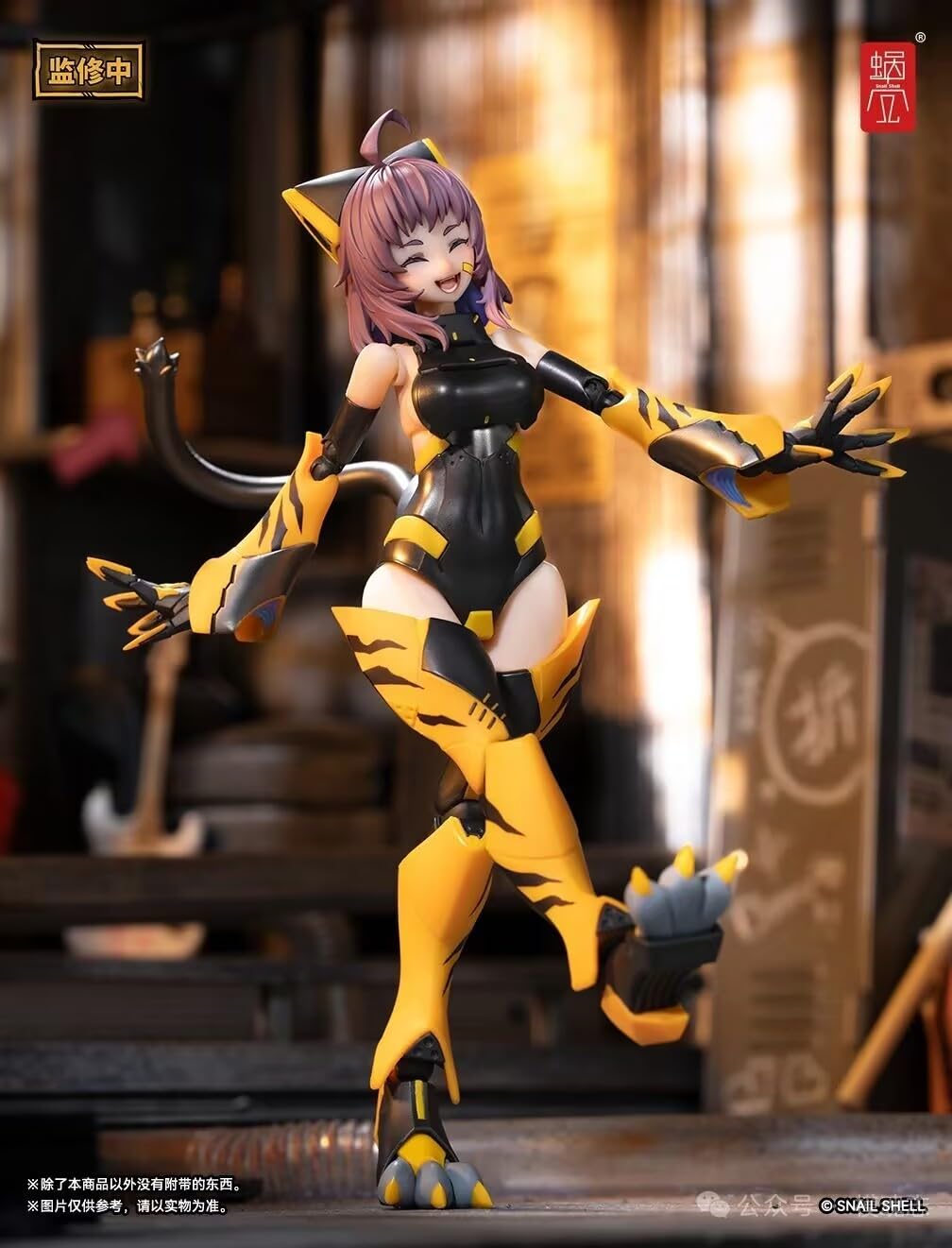 【ジャンク/加工有】スネイルシェル可動フィギュア5体+専用オプション1個セット Amazon.co.jp: 「AC」蝸之殼Snail Shell 釜虎 1/12 メカ少女 可動