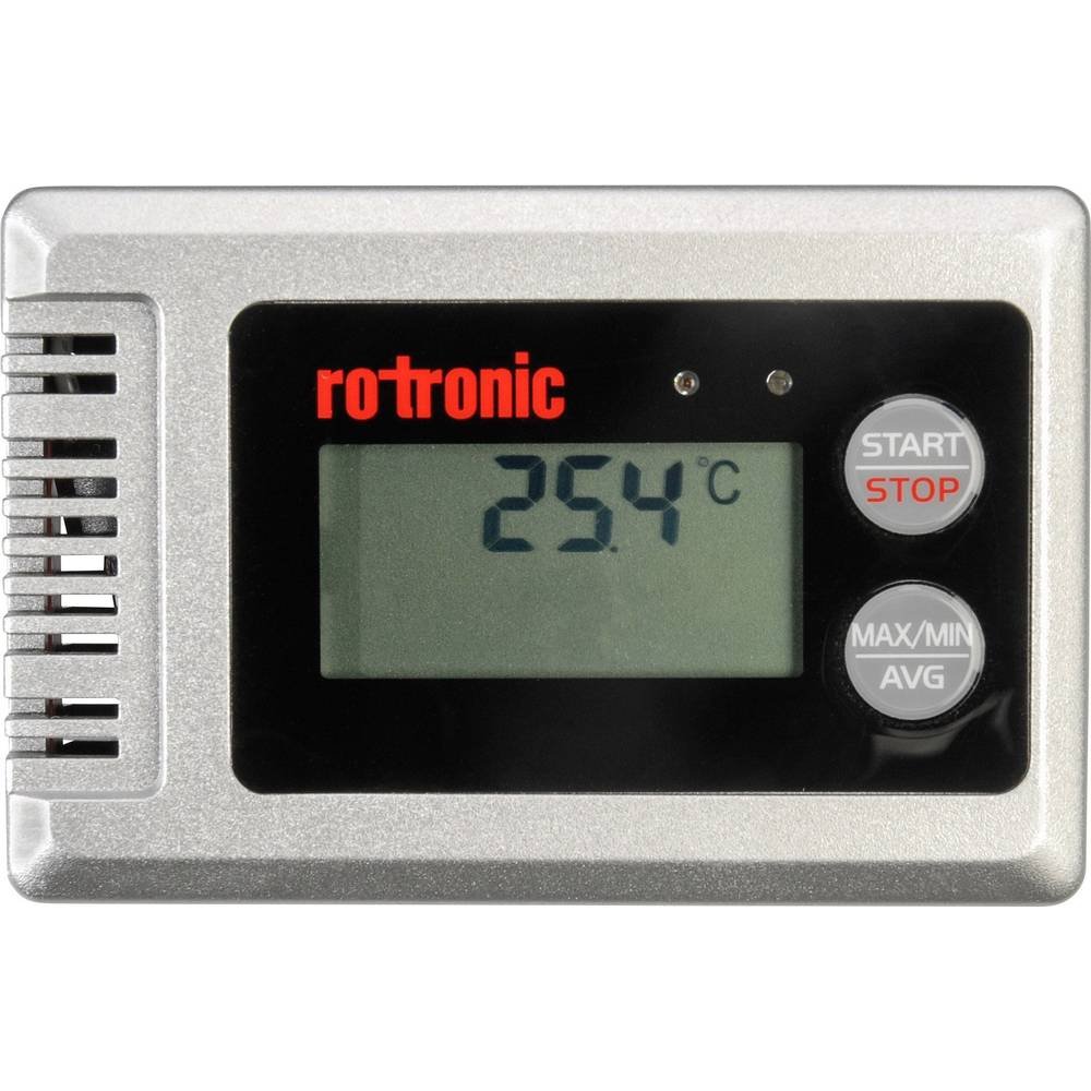 ROTRONIC TL EOS-1D Set di Dati Logger per Temperatura con Display hydrolog, Grigio