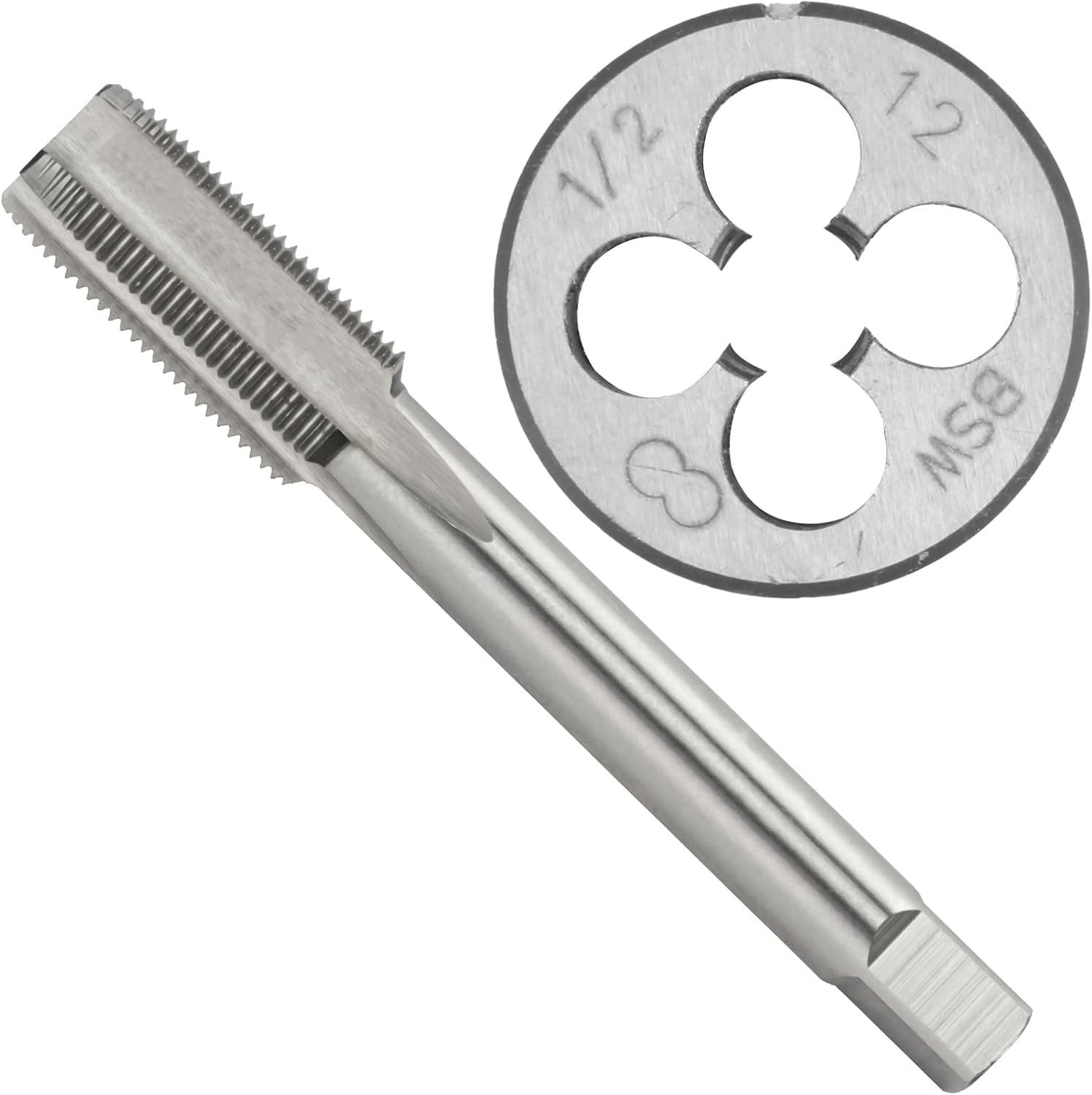 7/8"-9 BSW Tap and Die Set Machine Thread Tap and Round Die Right Hand