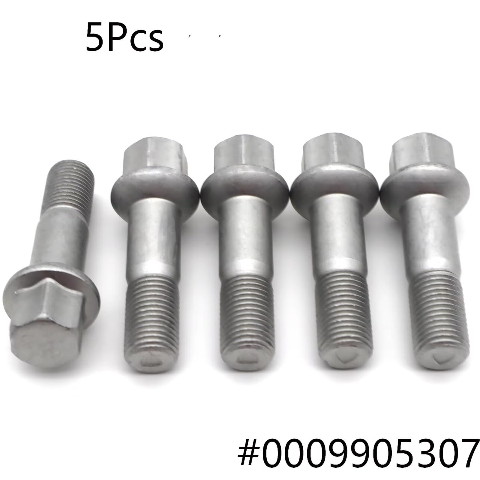 Bulloni ruota auto Compatibile Con Benz Per GLK 200 X204 2010 2011 2012 2013 2014 2015 Set Da 5 Dadi Conici Per Cerchi In Lega OEM: 0009905307