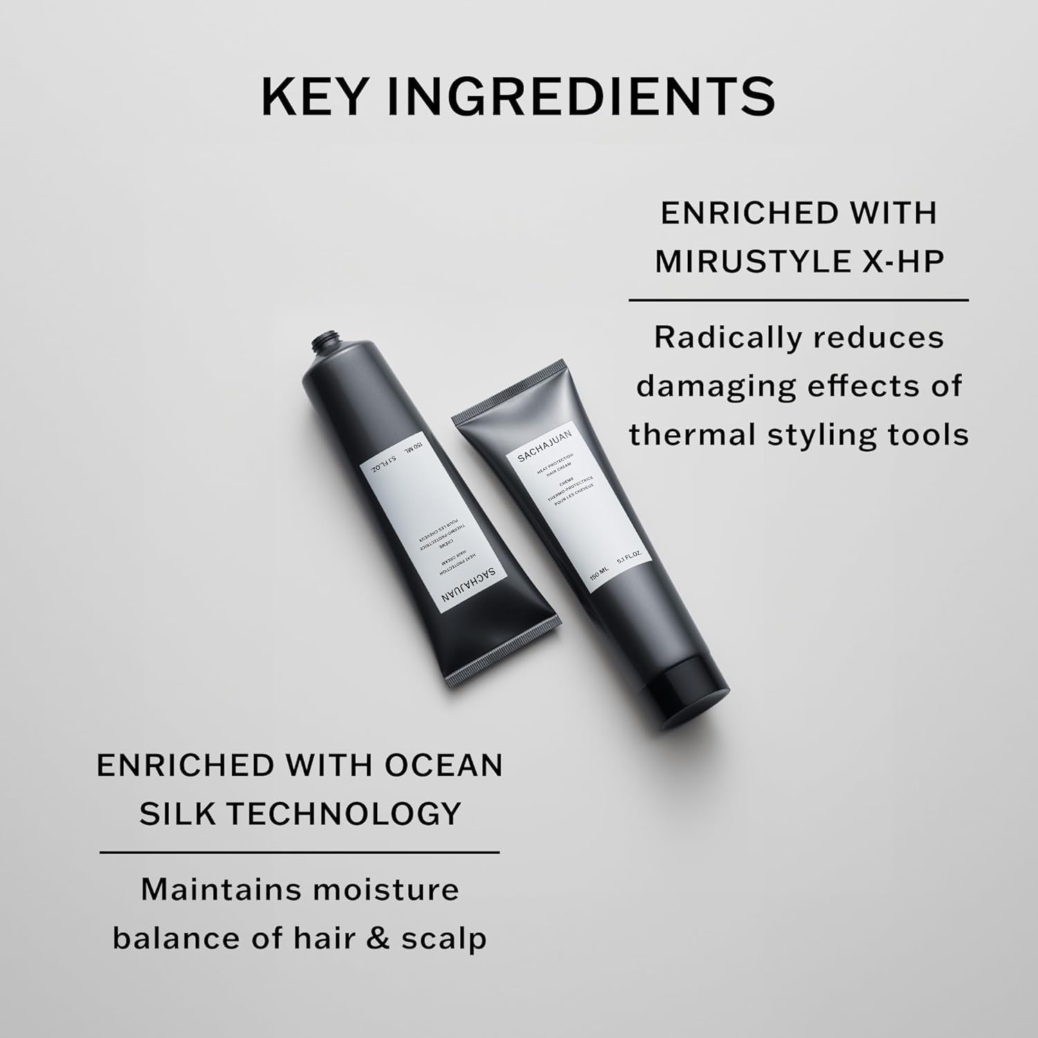 SACHAJUAN Heat Protection Cream 150 ml / 5.1 Oz : Amazon.in: Beauty