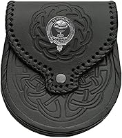 Vista 1 de Nairn Scottish Clan Crest Badge Sporran