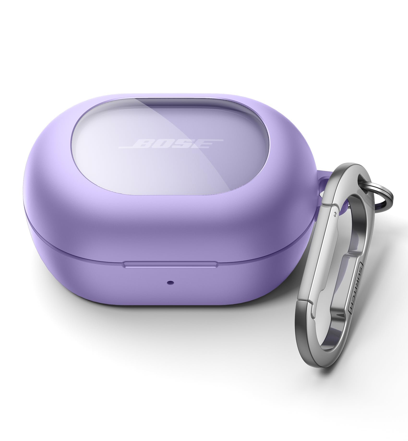 SURITCH Magnetic Cases for Bose New QuietComfort Earbuds (2024) Case Cover, Rugged Shockproof Protective Cover for Bose QuietComfort Earbuds with