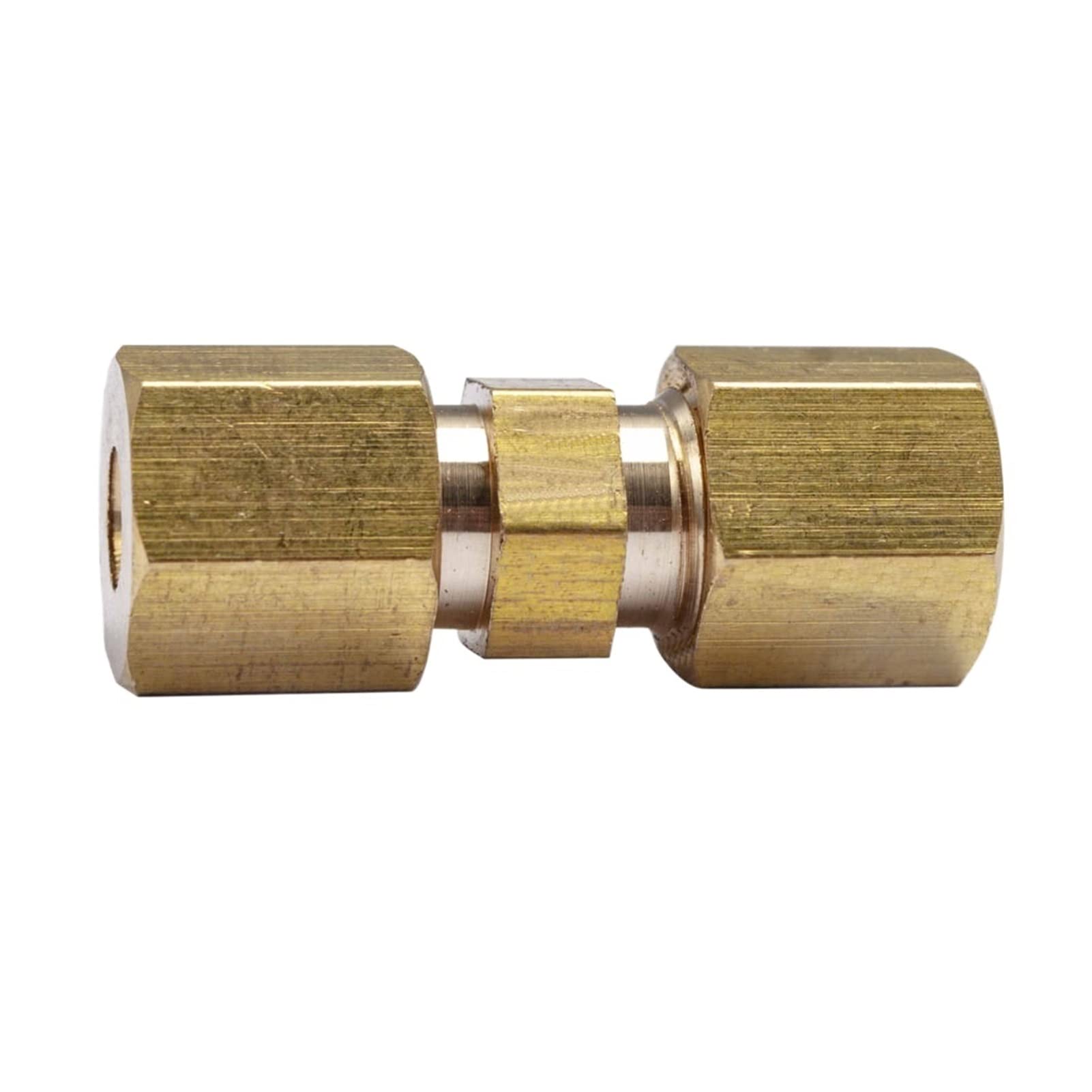 3/16" Sobredosis Unión de compresión, Accesorio de compresión de latón (Color : Pack of 30pcs)