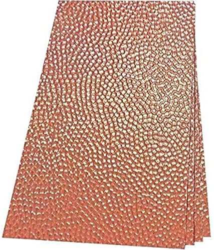 Hammered Copper Sheets Material Size: 24" x 24"