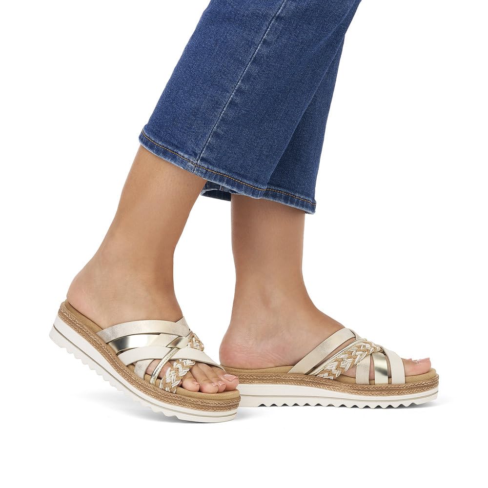 Remonte Damen D0Q50, Frauen Slipper,lose Einlage