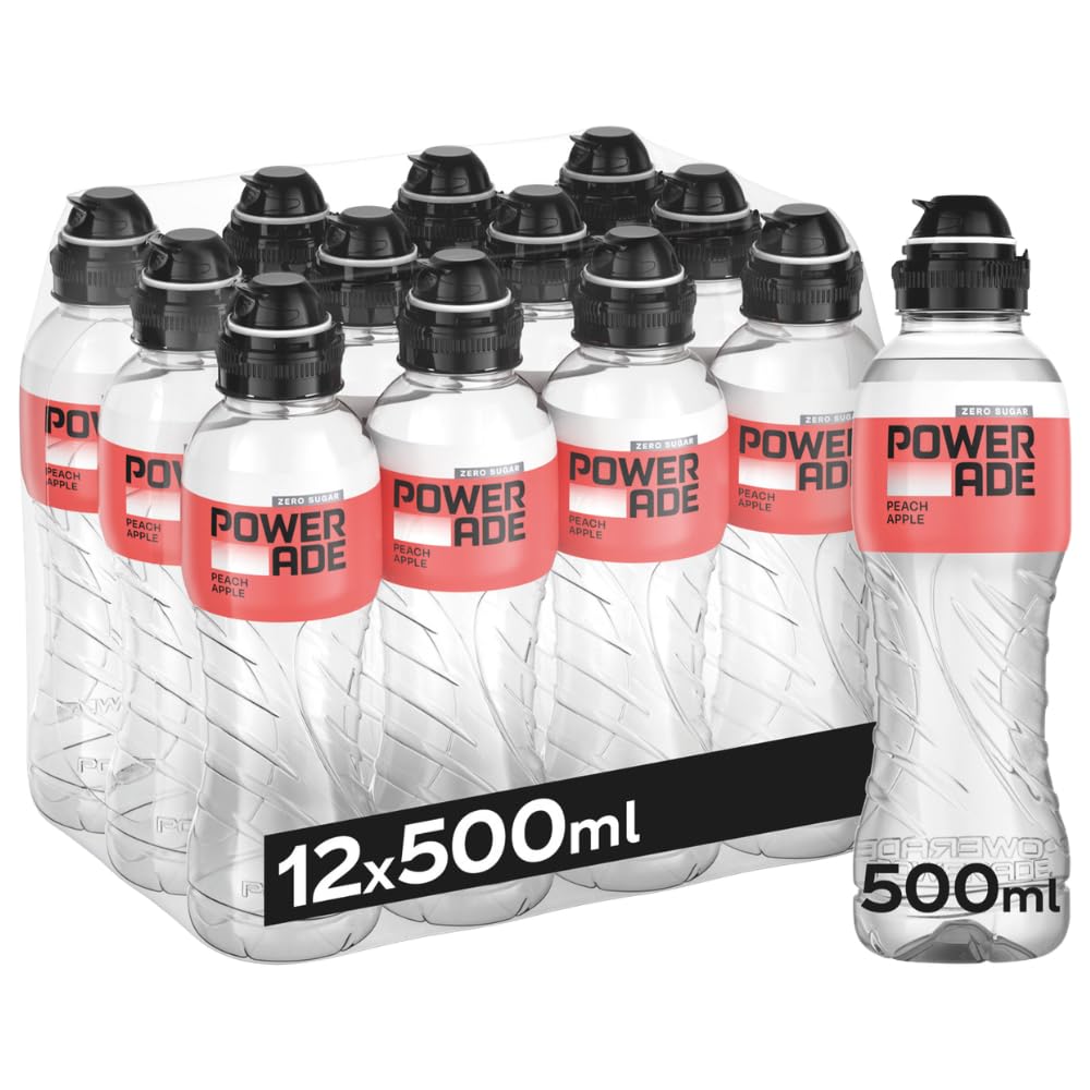 Italian Gourmet Active Water Pfirsich Apfel Bundle 12x 500ml + Italian Gourmet Polpa – kalorienarmes Sportgetränk ohne Zucker, Erfrischungsgetränk mit Peach Apple Geschmack, Fitness & Hydration