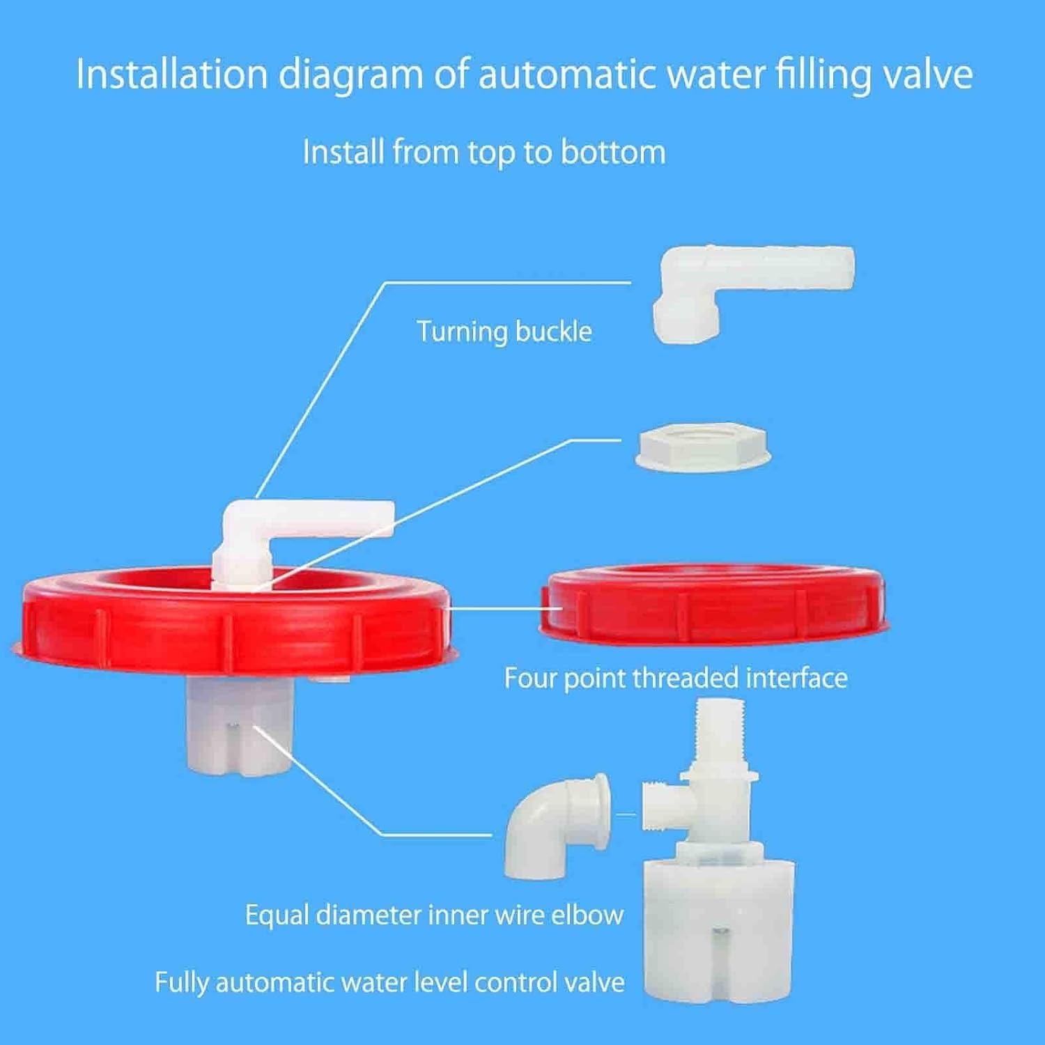 Tanque Almacenamiento Agua Rectangular Plástico Contenedor Almacenamiento Agua Purificada Grado Alimenticio Adecuado Exteriores