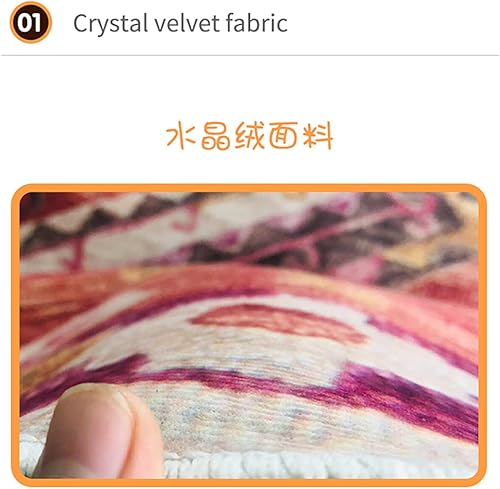 Miniatura 3 de Alfombra de ilusión óptica 3D, alfombra geométrica de vórtice trippy, tamaño grande para dormitorio, sala de estar, alfombra de suelo azul y verde,