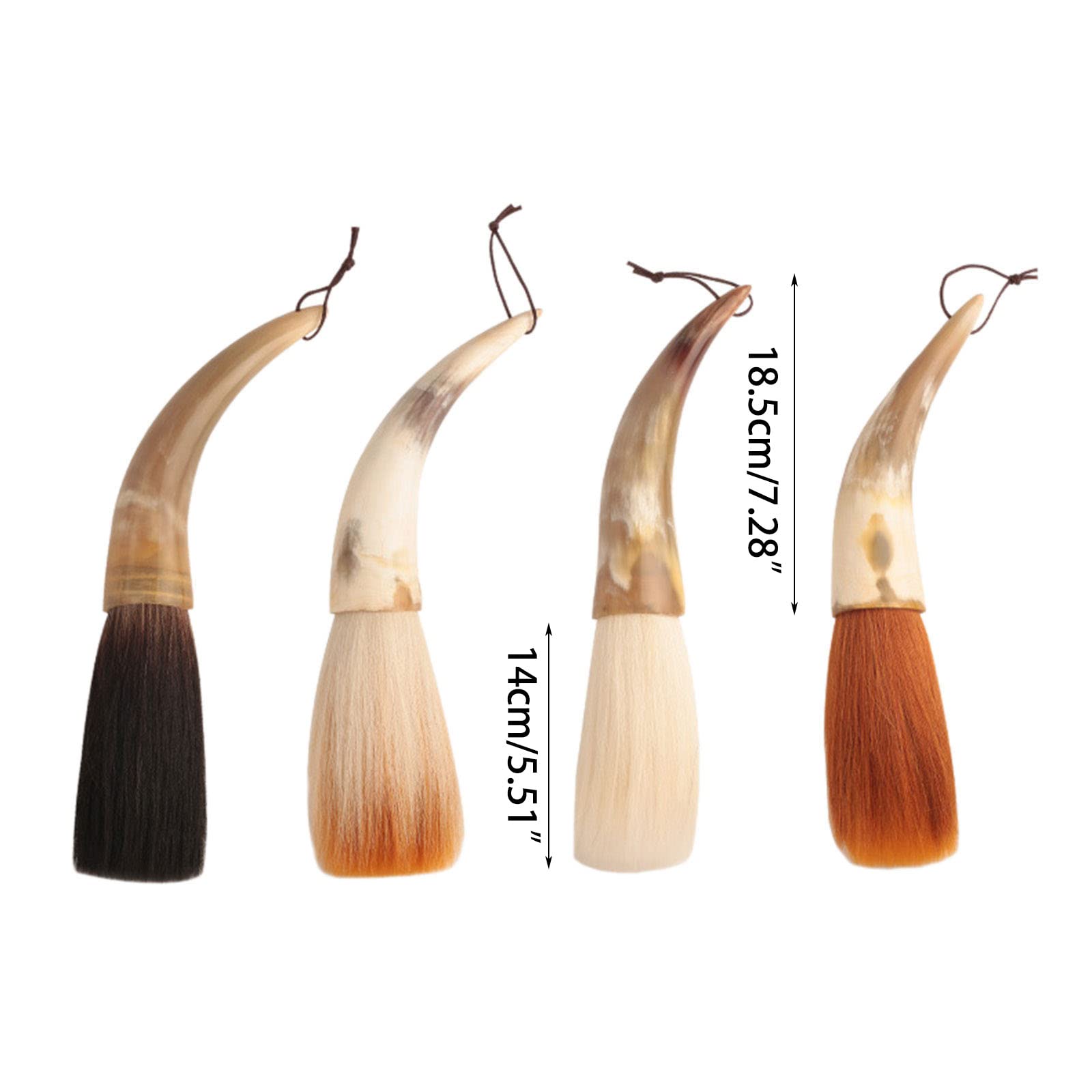 Pennello Calligrafia Cinese Grande - Lana E Capelli Naturali, Per Scrittura E Pittura - Foto 10