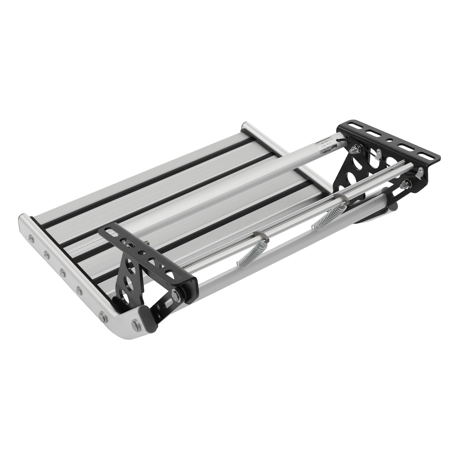 Had Stopnie do kampera, stopnie, stop aluminium, stopień z oświetleniem LED, ręczny zamek błyskawiczny, nośność 150 kg, 47,6 x 50,1 x 18,3 cm