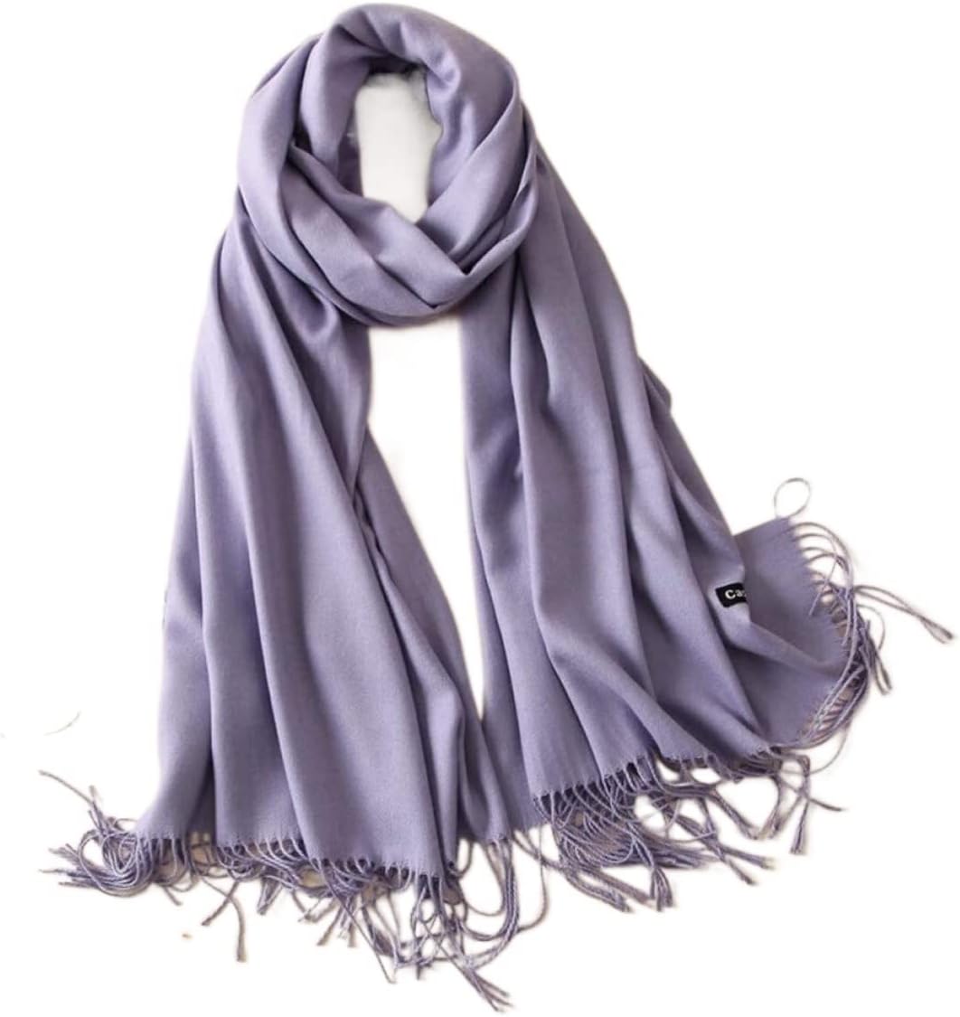 Scarf Shawl Scarves Wraps Scarf Lady Fashion Women Warm Scarves Shawls Autumn Winter Scarf Women Cold Weather (Color : Onecolor, Size : 70 * 190cm)