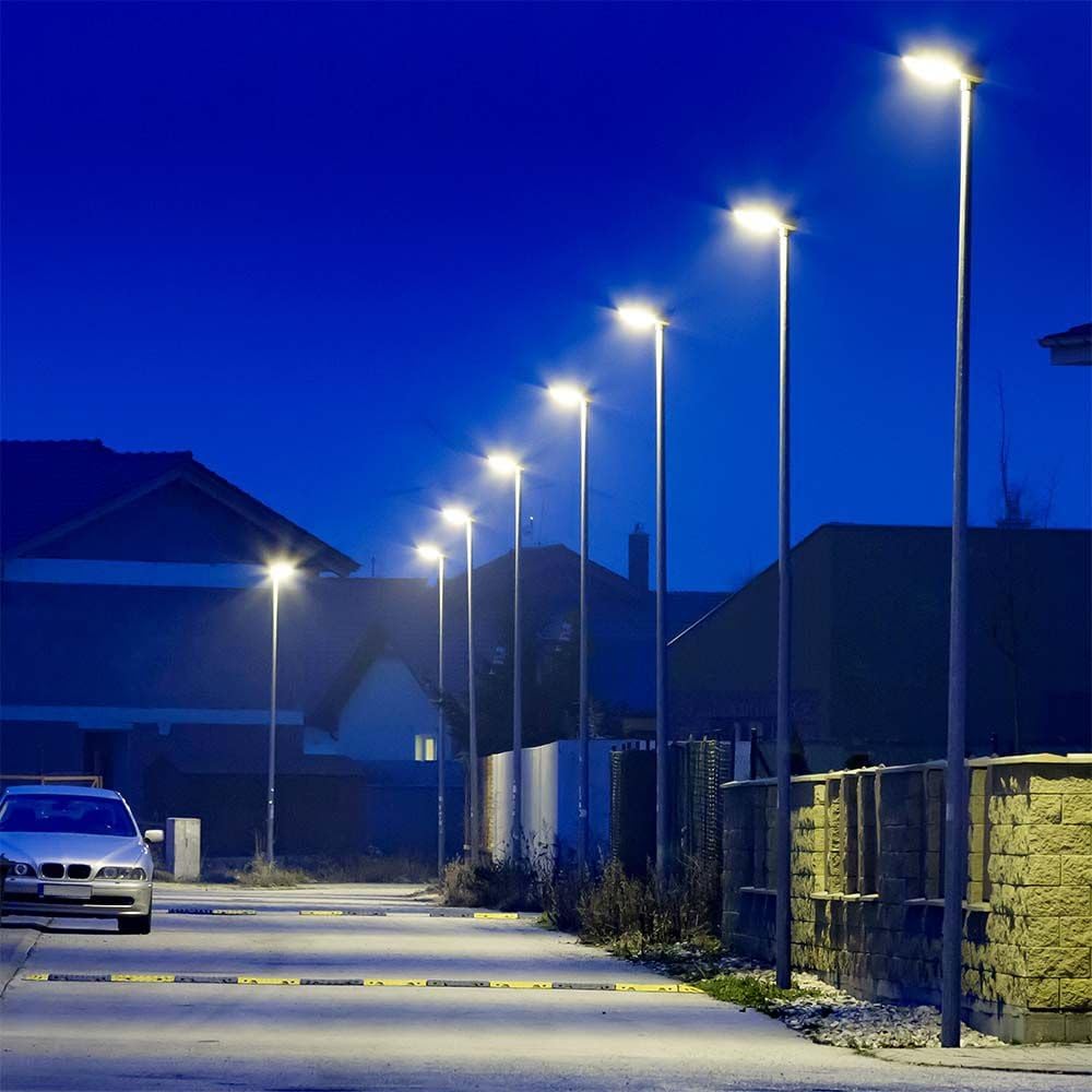 LED Straatlamp IP65 - 30W 2550Lm- 6500K daglicht wit - 3 jaar garantie