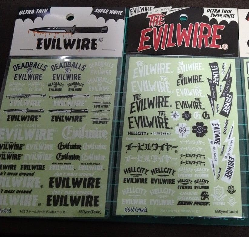 Amazon | ミニ四駆 イービルワイヤー ステッカー 通販