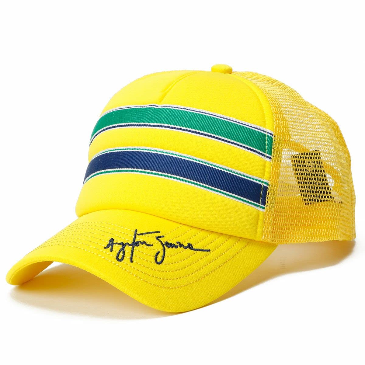 (アイルトン セナ/Ayrton Senna) FW ストライプ トラッカーキャップ F1 グッズ