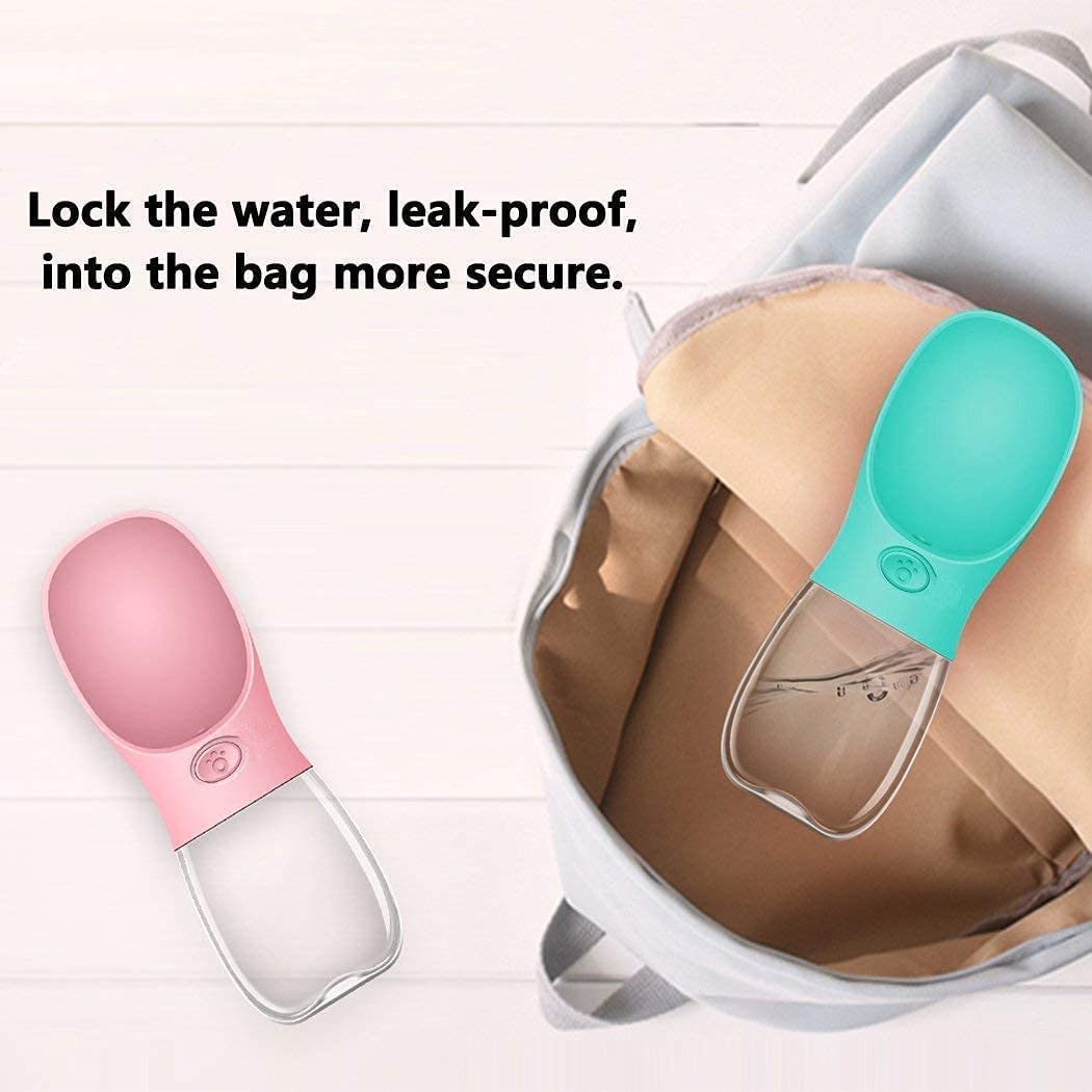 FRENYEAR Dog Water Bottle, Leak Proof Portable Puppy Water Dispenser Drinking Feeder Pet Care Cup for Outdoor Walking, Hiking, Travel 1
