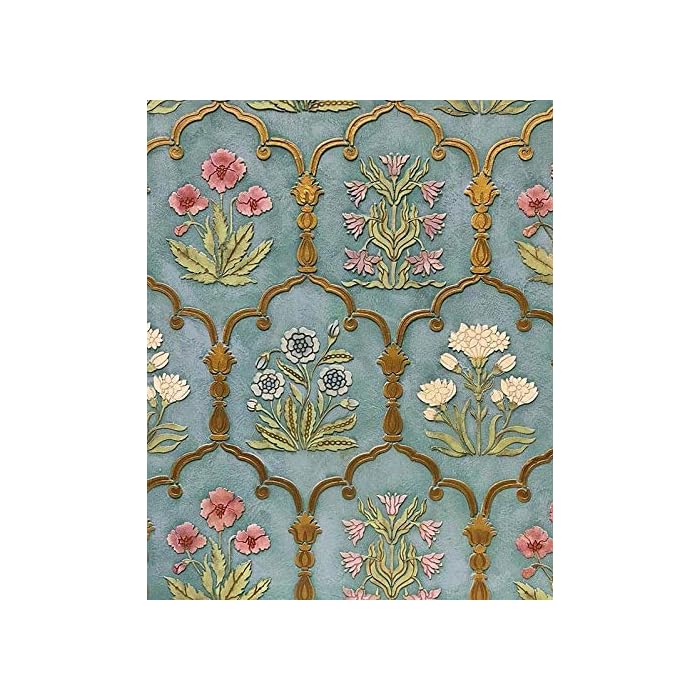 Buy Majorelle Floral Trellis Wall Stencil Large Flower Wall Pattern