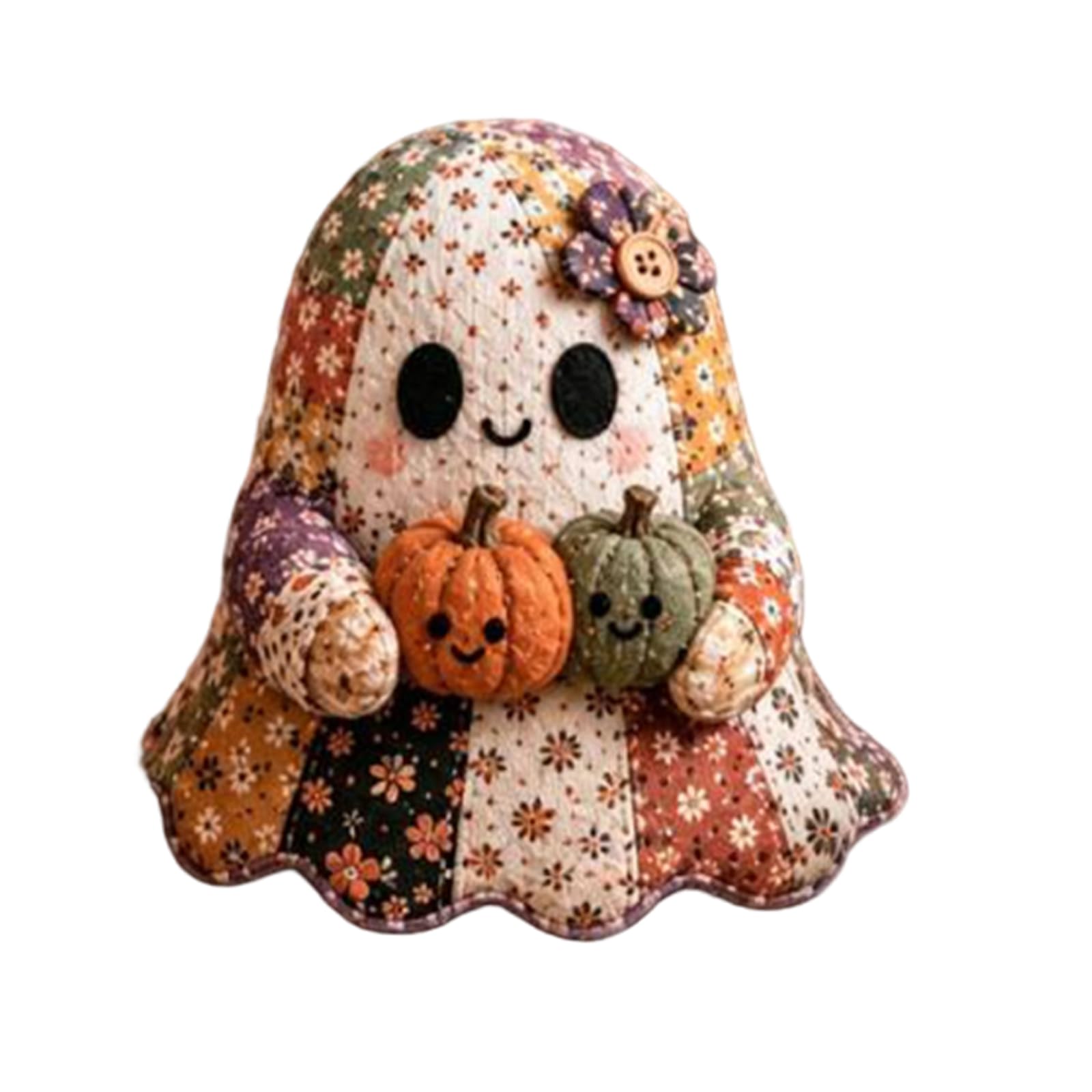 Halloween Ghost Ornaments Craft Kit DIY Ghost Patchwork Set