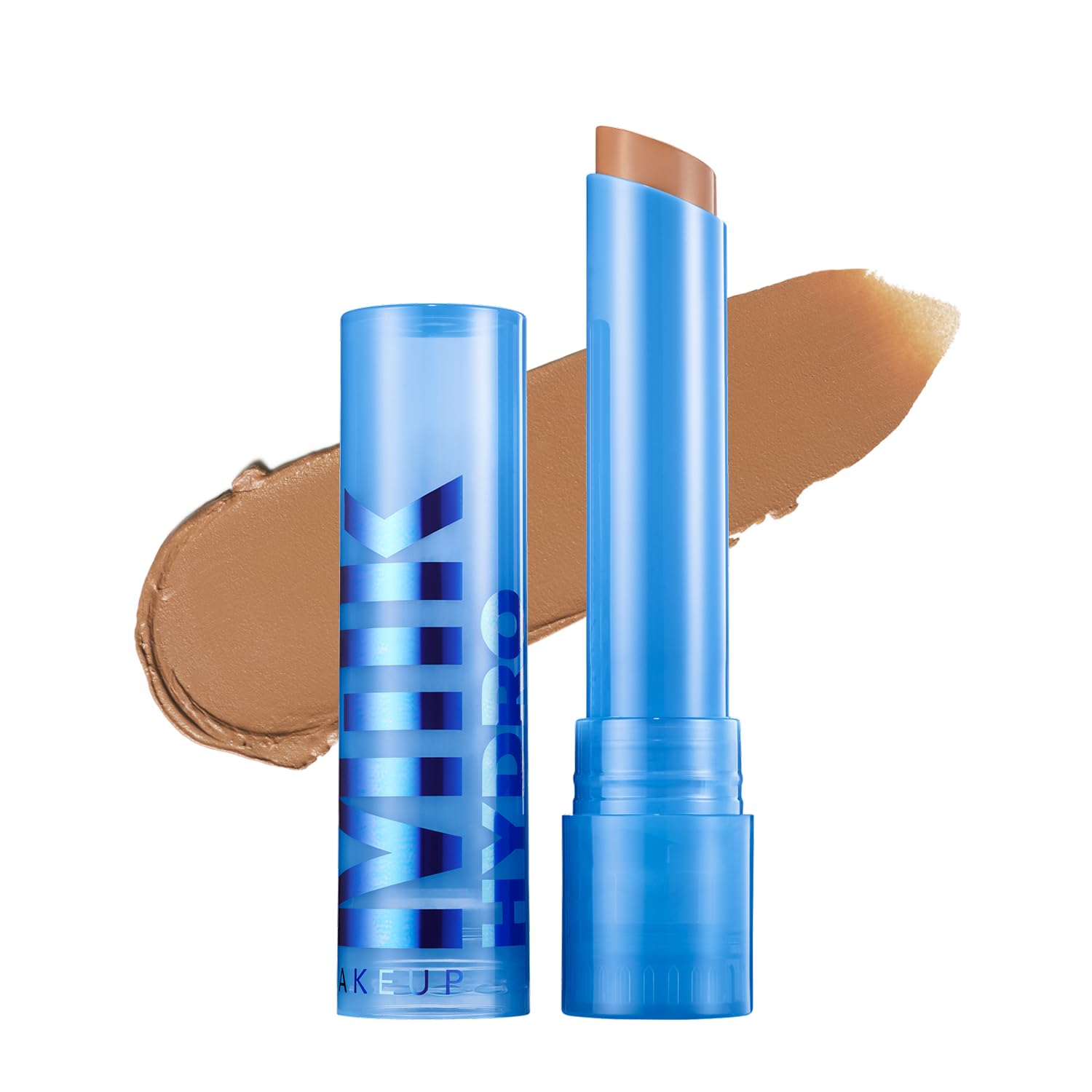 Milk Makeup Hydro Grip Gel Concealer with Hyaluronic Acid – 12HR Hydrating Concealer + Complexion Stick for Buildable Coverage of Under Eyes, Dark Circles + Redness – Creamy Formula w/Dewy Finish 09 - Medium tan, warm