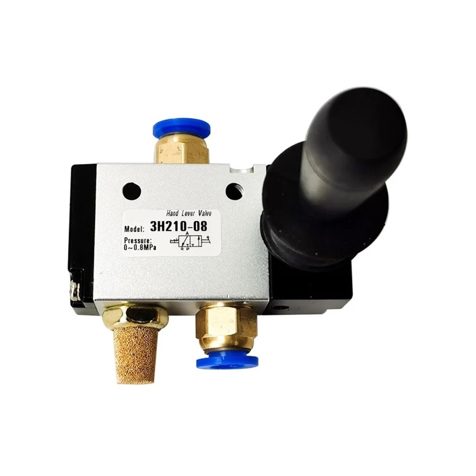 Vanne pneumatique distributeur manuel 3 voies 2 positions 3H410-15 1/2