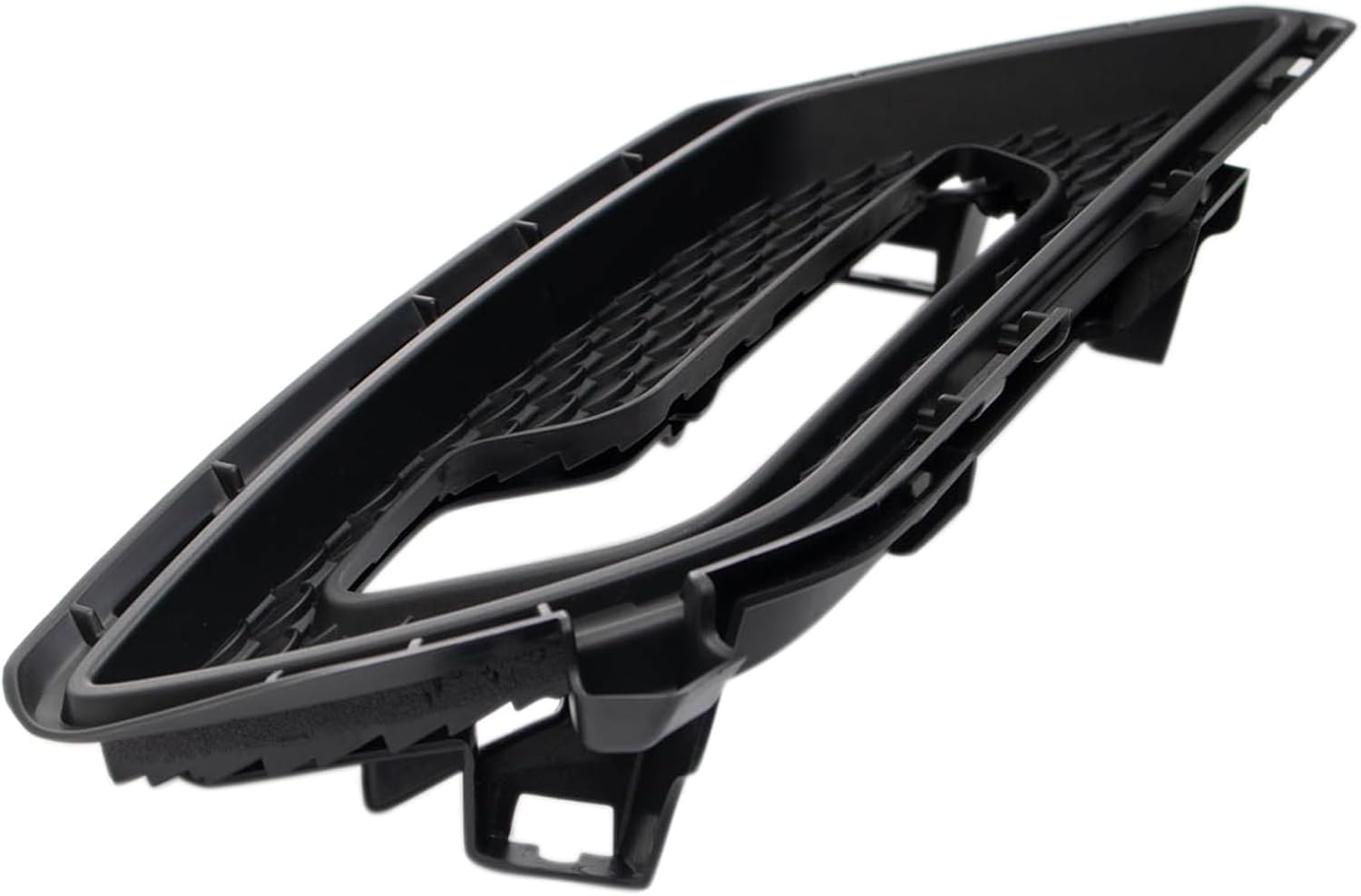 TRQ Front Left Fog Light Bezel Drivers Side Compatible with 2010-2013 Mercedes-Benz E350 E550 MB1038181