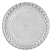 La Mediterránea S2206970 Flacher Teller Diamond Glas, 27 cm