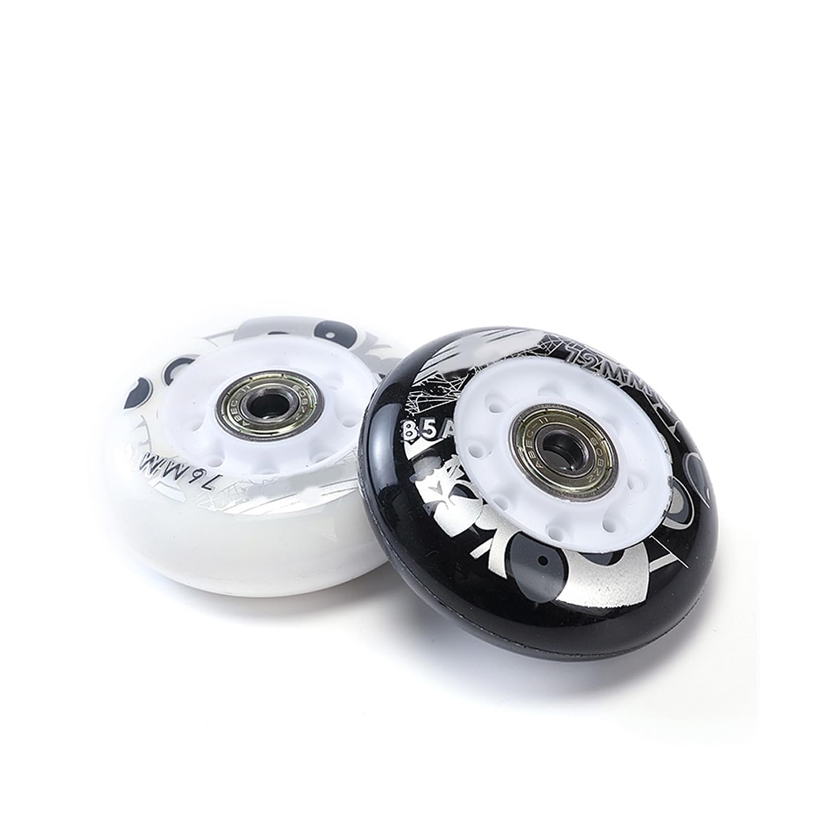 Koła inline Koła zapasowe Twardość 85A 72mm 76mm 80mm z łożyskiem do kółek Inline Inline Koła zapasowe Zestaw 8 sztuk