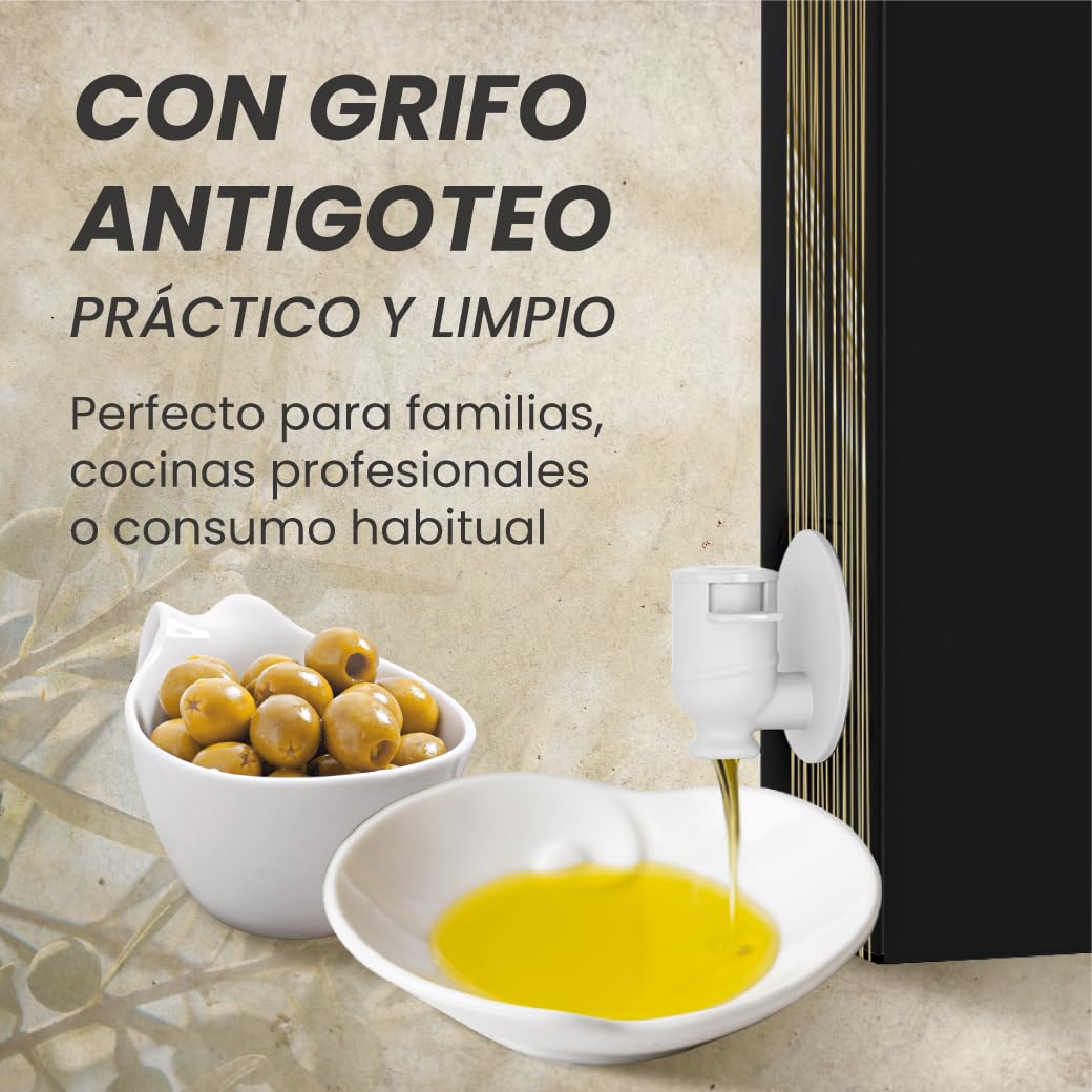 FORVM Aceite Oliva Premium Arbequina - Aceite Oliva Virgen Extra 5 Litros