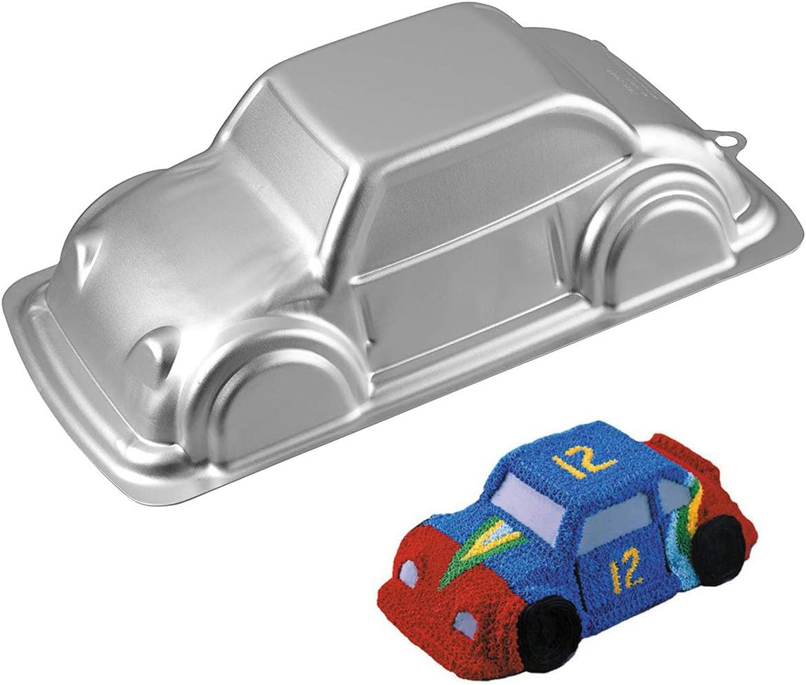 Wilton Race Car Pan Novelty Cake Pans Home & Kitchen