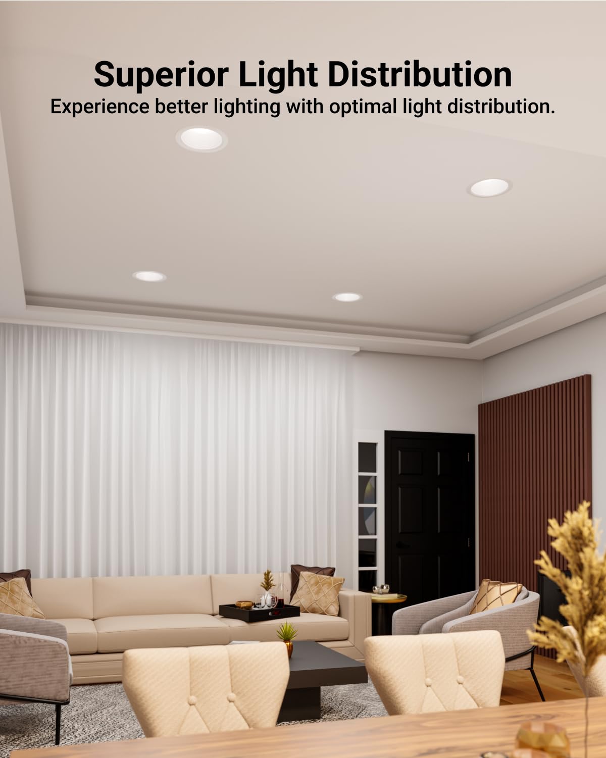 Sunco Ceiling Light Trim - 12 Pack -7