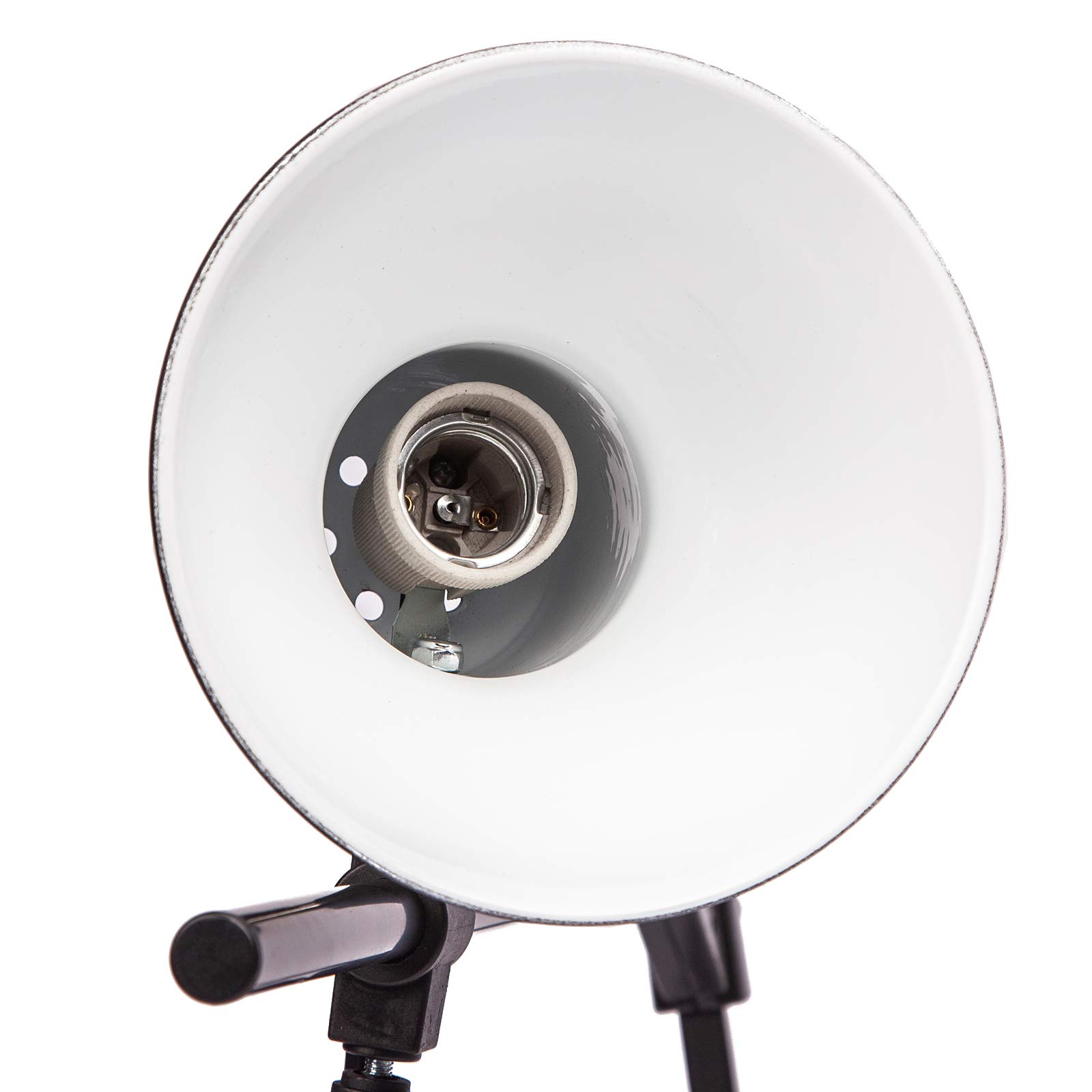 Photo Copy Stand Support de Copie avec 2xAmpoule E27 45W et Plaque de Déverrouillage Rapide pour DSLR Caméra Macro Shoot Vidéo, Reproduction Support Stand, Copy Light, Daylight Kit