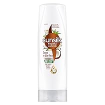 Sunsilk, Balsamo Cocco e Aloe Vera, Balsamo per Capelli Secchi e Sfibrati, Formula Nutriente e Protettiva per Capelli Visibilmente Sani, Senza Appesantire, con Cocco e Aloe Vera, 200ml
