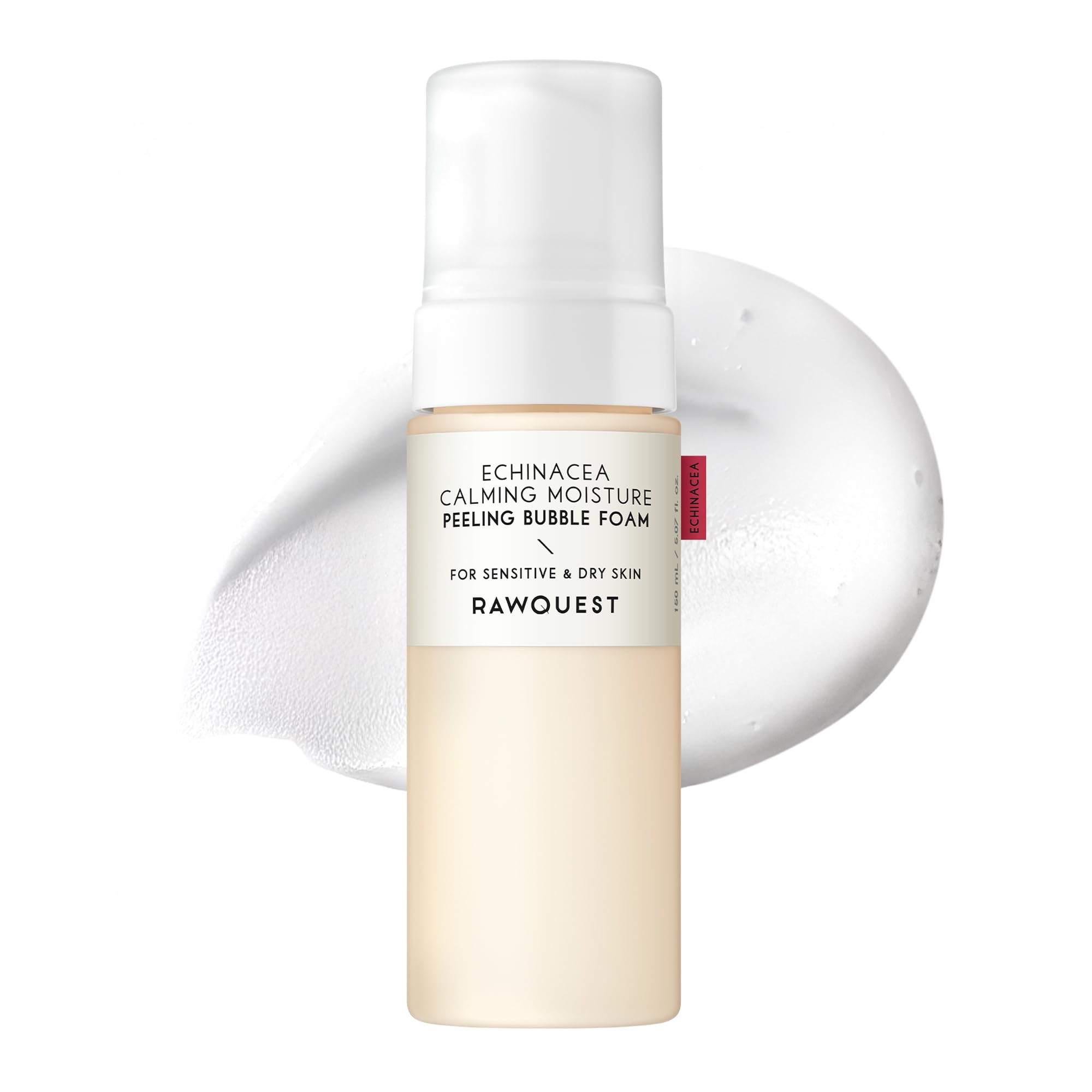 Amazon.com: Rawquest Echinacea Peeling Cleansing Bubble Foam, AHA 