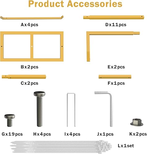 Miniatura 5 de DAMEING Arcos de boda para ceremonia de 6.6 x 6.6 pies, soporte de telón de fondo de arcos de boda, arco de globo, soporte de telón de fondo de baby