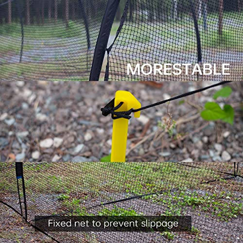 Upgrade 30Ft Baseball And Softball Batting Cage Net And Frame, Large Batting Cages Net With Steel Frame For Home - Backyard Batting Cage With Pitching Backstop And Carry Bag #TOP4