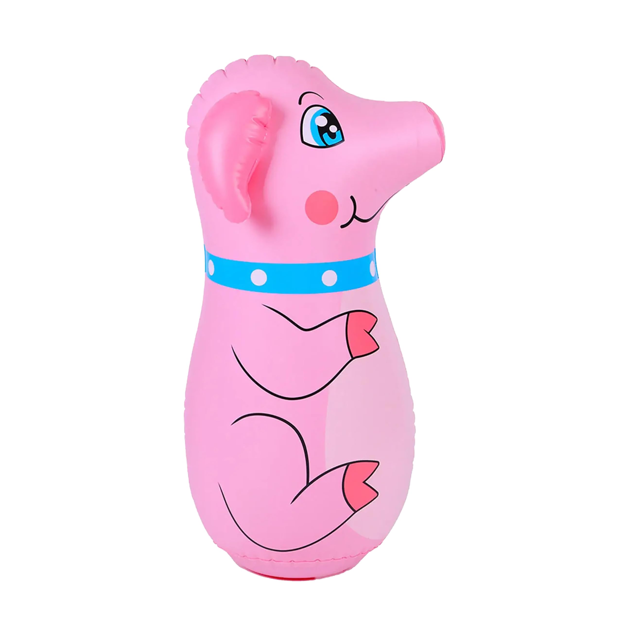 Floatey Kids Inflatable Punching Bounce Back - Water Refilled Inflatable Boxing Toy | Piggy Bop Bag Inflatable Punching Toy For Kids | Kids Boxing Toy For Pool (Piggy)