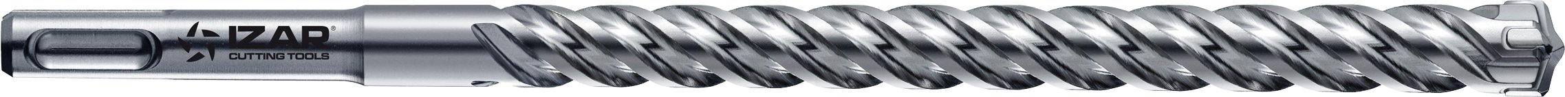 Izar 36698 Broca-Martillo SDS Plus Zentro 4+, Hormigón Reforzado, 1891, 16.0 mm Diámetro Corte, 950 mm Longitud Corte, 1000 mm Longitud