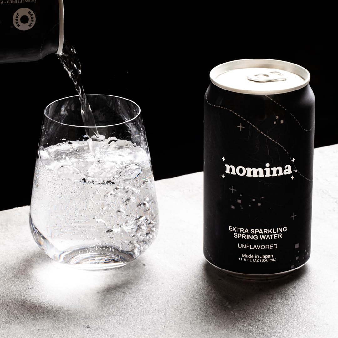 Amazon.com: NOMINA Premium Extra Sparkling Spring Water, Made in