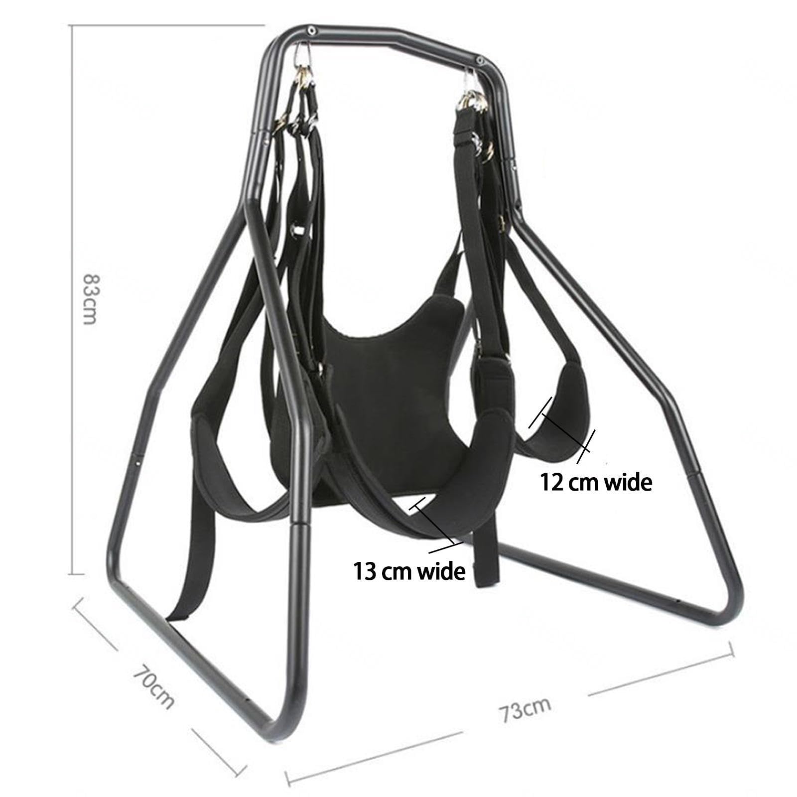 Balancoire Sexuelle Sling Avec Portique Adulte Érotique Balançoire Pour Support Couple Interieur Cuir Portable,#7