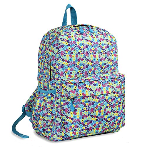 J World New York Oz Campus Backpack Mochila Tipo Casual, 17 cm, 22.65 Liters, (Floret)